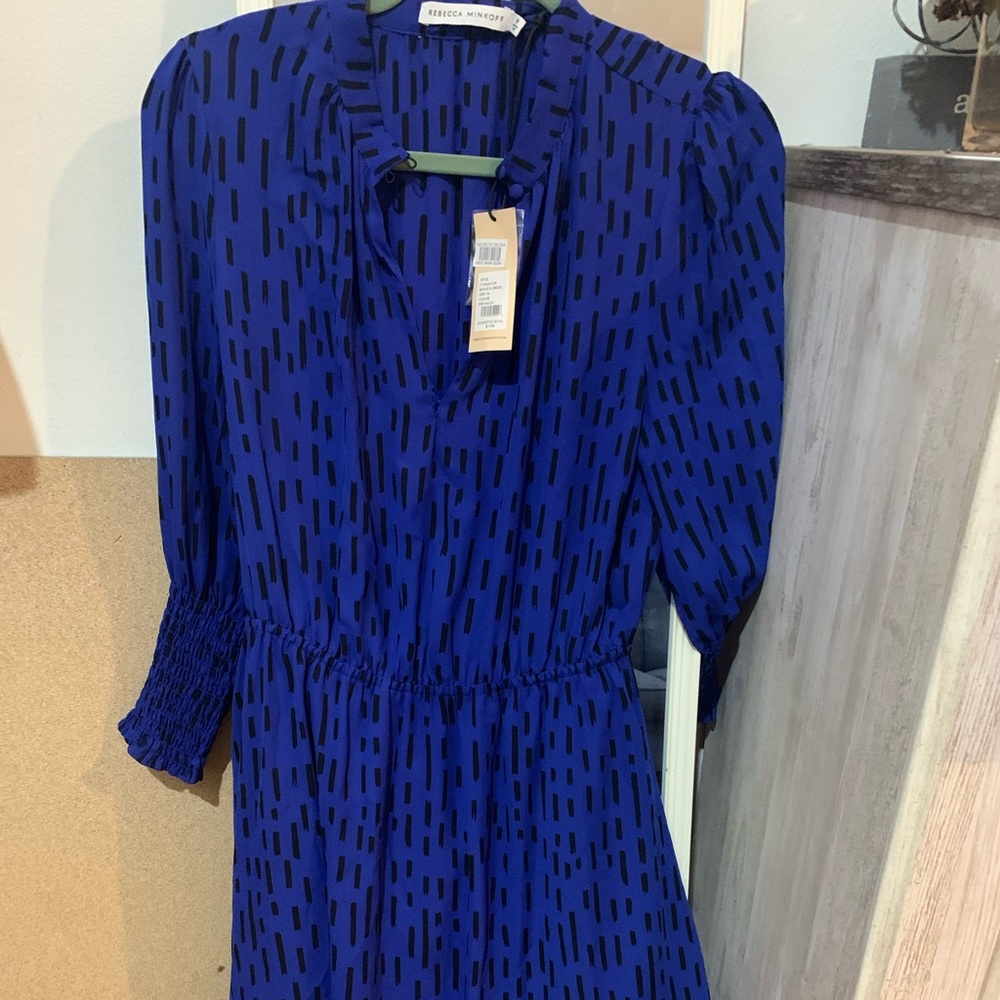 Rebecca Minkoff vibrant blue dress - medium